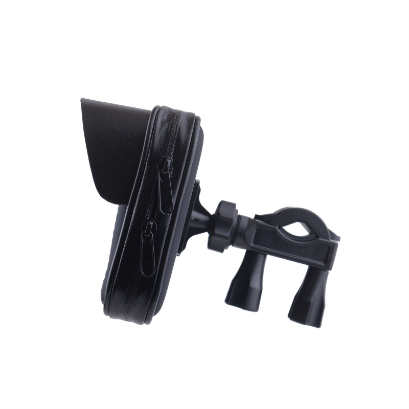 Geantă impermeabilă pentru ghidon, cu vizor solar, pentru bicicletă și motocicletă, PU piele, model DFC, pentru ciclism