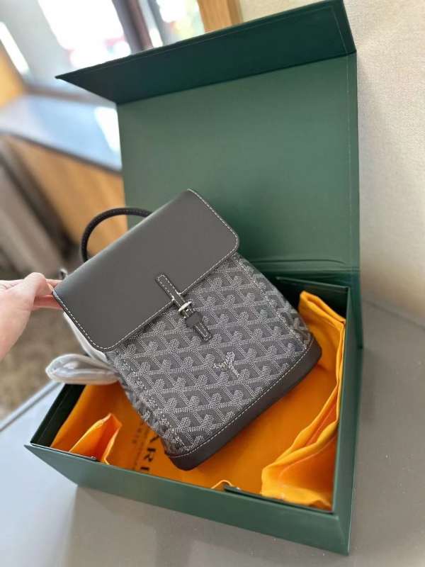 Goryard Goya Rucsac Unisex Piele, Capacitate 20-35L, Antibacterian, Curele cu Sistem cu Aer