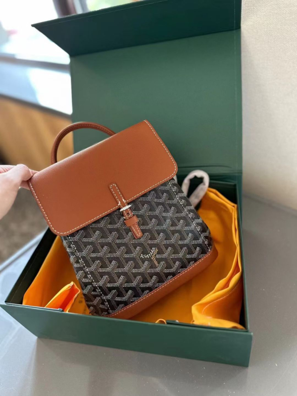 Goryard Goya Rucsac Unisex Piele, Capacitate 20-35L, Antibacterian, Curele cu Sistem cu Aer