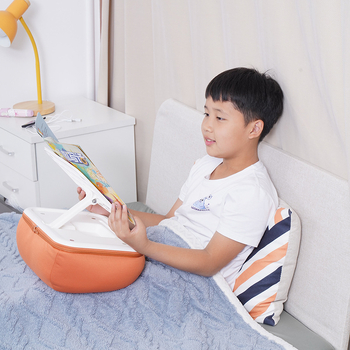 U1 Stojan na čítanie na stole s držiakom na tablet, zdvíhací a skladací, ABS+PC, EPS čiastočky, elastická tkanina a silikón, 1246 g