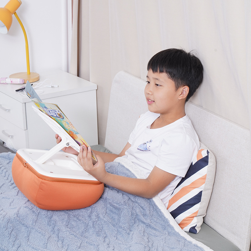 U1 Stojan na čítanie na stole s držiakom na tablet, zdvíhací a skladací, ABS+PC, EPS čiastočky, elastická tkanina a silikón, 1246 g