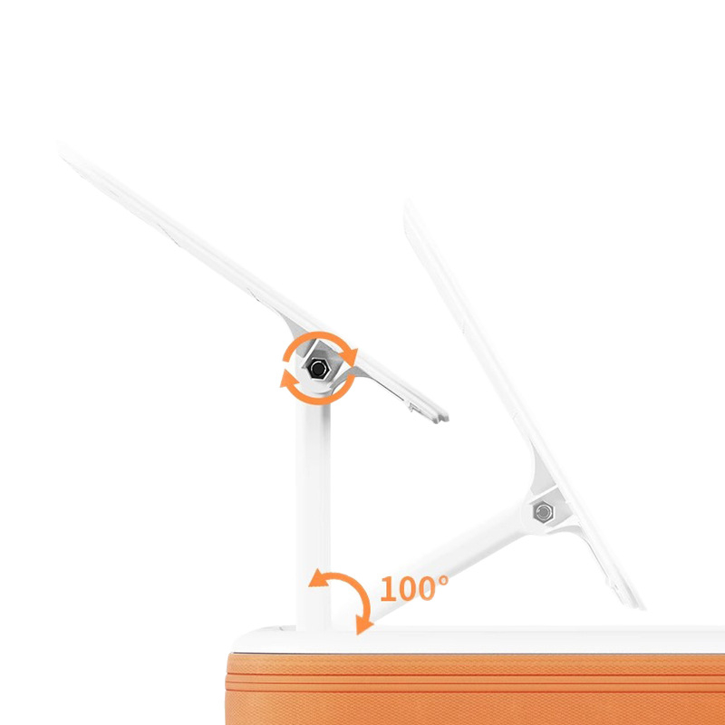 U1 Stojan na čítanie na stole s držiakom na tablet, zdvíhací a skladací, ABS+PC, EPS čiastočky, elastická tkanina a silikón, 1246 g