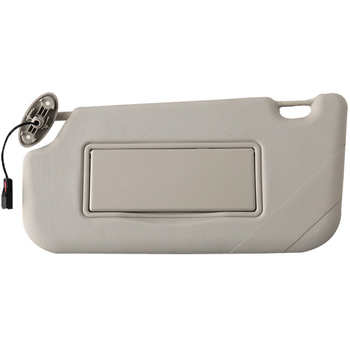 HD огледало за грим в автомобил, монтаж с лепило, универсална съвместимост, със светлини, опростен дизайн