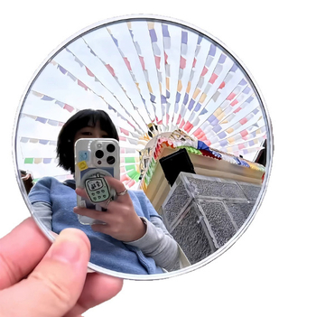 Putno malo kružno ogledalo – ručna izrada DIY dodatak za fotografiranje, konveksno ogledalo visoke definicije, Brand Friendly, Glavno područje prodaje: Drugo, Privatna marka: Ne