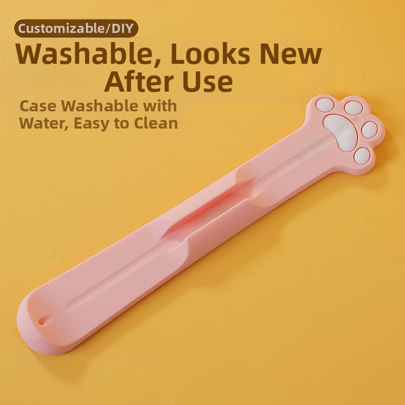 Silikona aizsargtērps iPad stilus ar līmējošu aizmuguri un magnētisku piestiprināšanu Apple Pencil (1. un 2. paaudze)