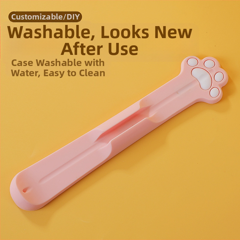 Silikona aizsargtērps iPad stilus ar līmējošu aizmuguri un magnētisku piestiprināšanu Apple Pencil (1. un 2. paaudze)