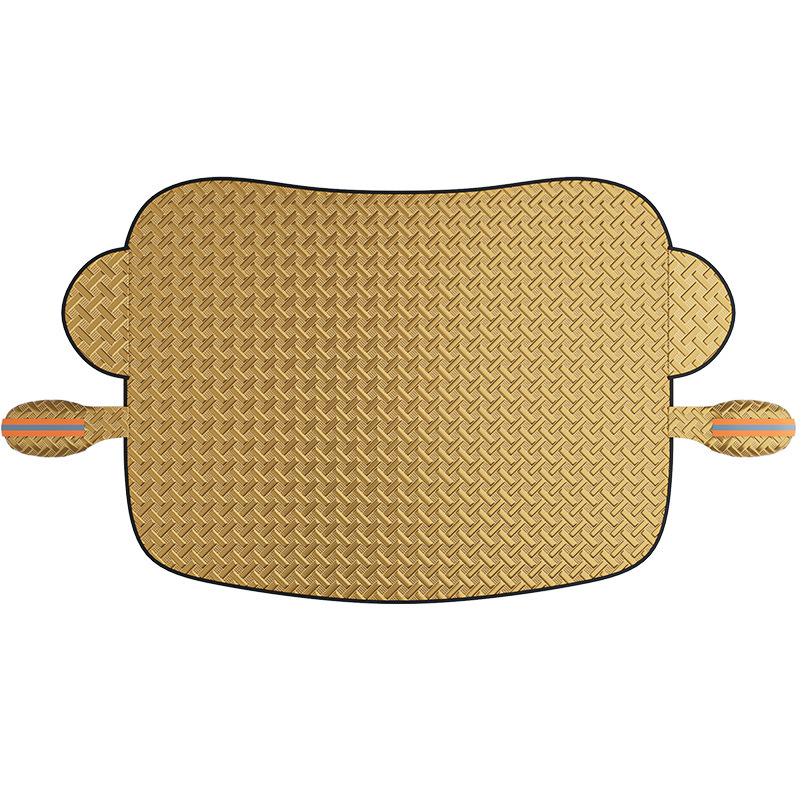 Scut de zăpadă pentru mașină – protecție solară, design de iarnă îngroșat, folie de aluminiu, instalare încorporată, compatibil universal, 350 g