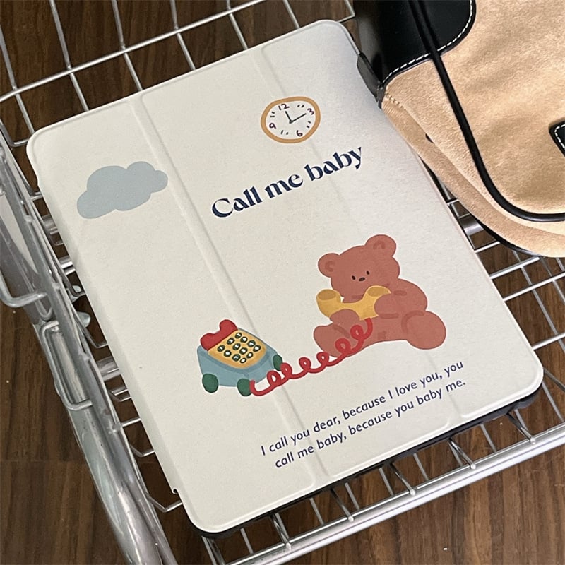 Shell akrila aizsarg vāciņš Apple iPad 10.9 collām ar trīs locījumu konstrukciju, zīmēšanas nodalījums un miega/pamošanās atbalsts