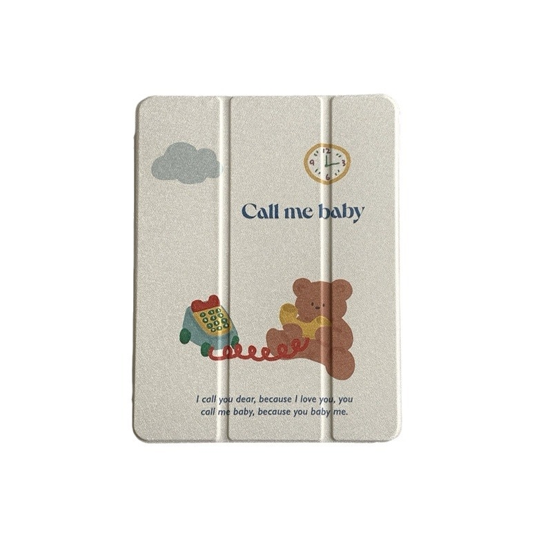 Shell akrila aizsarg vāciņš Apple iPad 10.9 collām ar trīs locījumu konstrukciju, zīmēšanas nodalījums un miega/pamošanās atbalsts