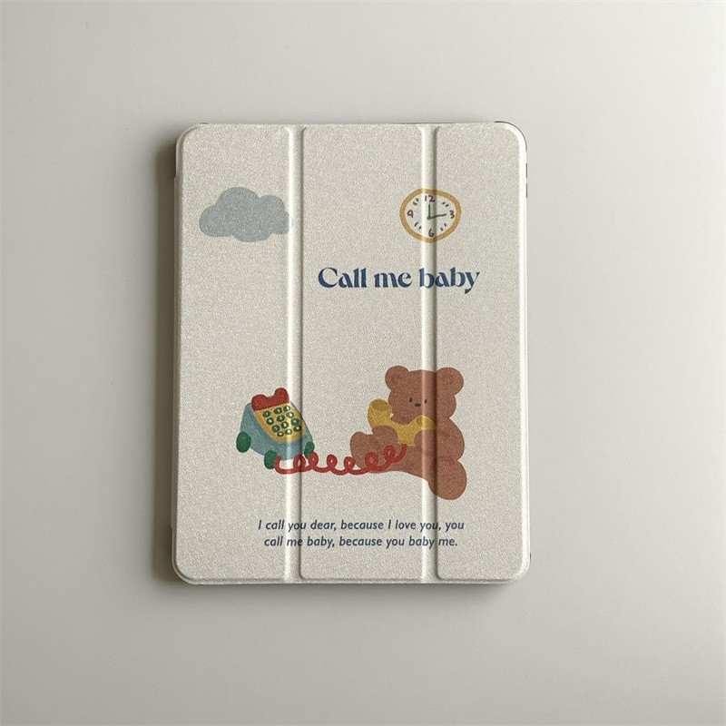 Shell akrila aizsarg vāciņš Apple iPad 10.9 collām ar trīs locījumu konstrukciju, zīmēšanas nodalījums un miega/pamošanās atbalsts