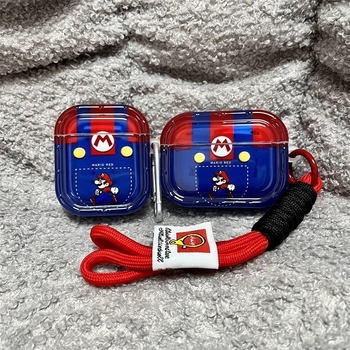 ZJ TPU защитен калъф за AirPods Pro 2, съвместим с AirPods 4-та и 3-та генерация, инжекционно формована обвивка