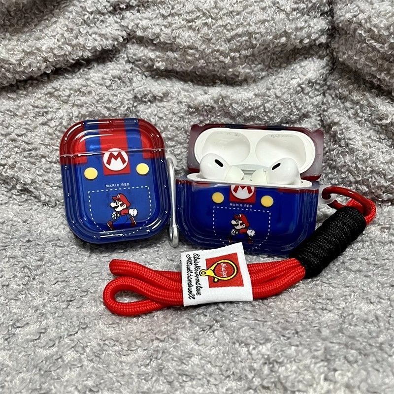 ZJ TPU защитен калъф за AirPods Pro 2, съвместим с AirPods 4-та и 3-та генерация, инжекционно формована обвивка