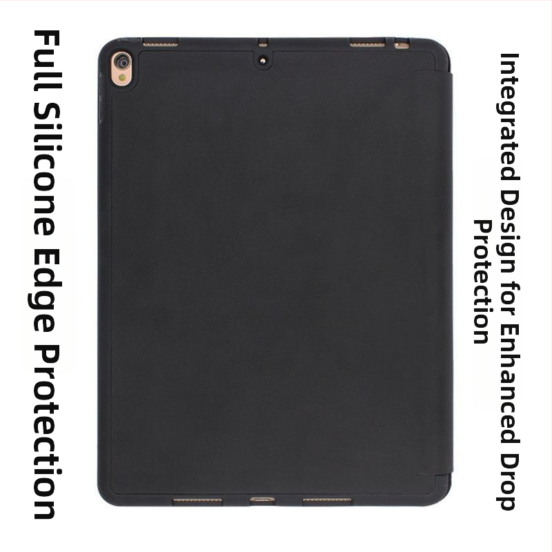 iPad Pro aizsargkaste ar pildspalvas nodalījumu, imitēta āda, miega režīms, kritumu aizsardzība, karstās preses ražošana, pielāgojama