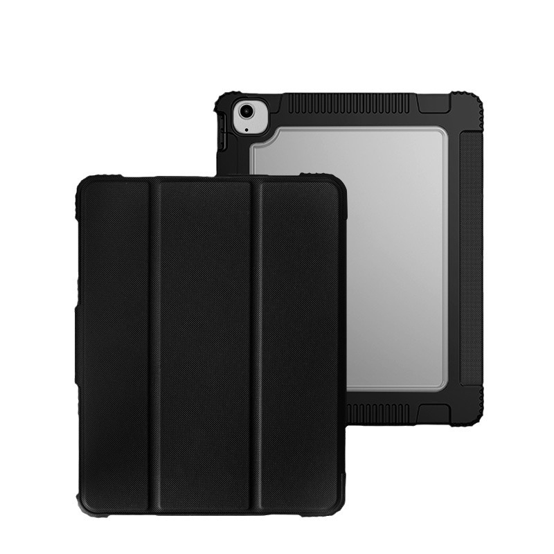 NOVEL zaštitna futrola za iPad za Apple iPad, TPU+PC+PU, otporna na padove, magnetsko pričvršivanje, otporna na habanje, otporna na otiske prstiju, poslovni stil, prilagodljiva