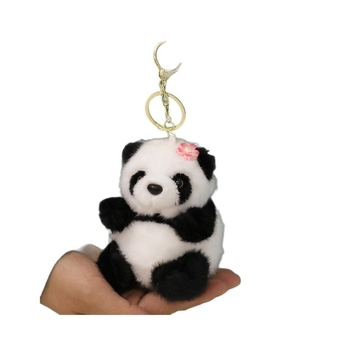 Панда плюшена играчка - къса плюшена текстура, пълнеж PP памук, опаковка в мрежеста торба, подходяща за възраст 7-14 години