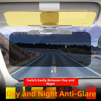 Auto anti-glare zrkadlo, snap-on inštalácia, univerzálna kompatibilita, tlač loga k dispozícii, prispôsobenie
