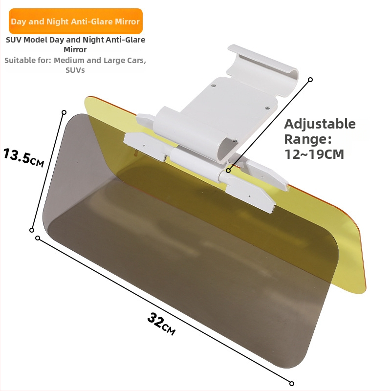 Auto anti-glare zrkadlo, snap-on inštalácia, univerzálna kompatibilita, tlač loga k dispozícii, prispôsobenie