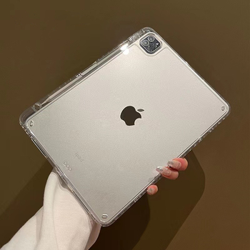 Πλήρες ακρυλικό προστατευτικό κάλυμμα για iPad Pro - αντι-δακτυλικά αποτυπώματα, ανθεκτικό σε πτώσεις, απαγωγή θερμότητας, μινιμαλιστικό σχέδιο