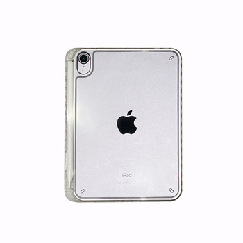 Πλήρες ακρυλικό προστατευτικό κάλυμμα για iPad Pro - αντι-δακτυλικά αποτυπώματα, ανθεκτικό σε πτώσεις, απαγωγή θερμότητας, μινιμαλιστικό σχέδιο