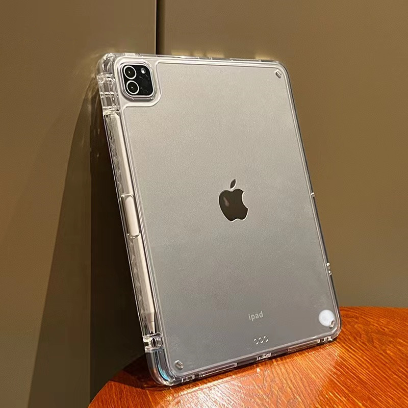 Πλήρες ακρυλικό προστατευτικό κάλυμμα για iPad Pro - αντι-δακτυλικά αποτυπώματα, ανθεκτικό σε πτώσεις, απαγωγή θερμότητας, μινιμαλιστικό σχέδιο