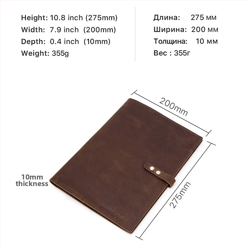 Kožené ochranné puzdro pre iPad Pro a iPad Air (3. generácie) – Pravá koža, proti pádu, ručná výroba, možnosť prispôsobenia