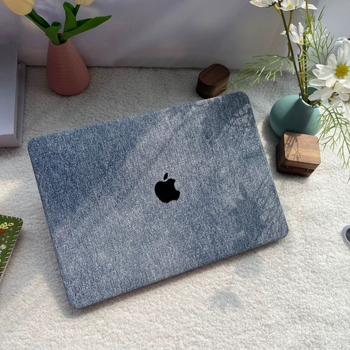 Zaštitni kućište za MacBook Pro i MacBook Air – denim uzorak, PU umjetna koža
