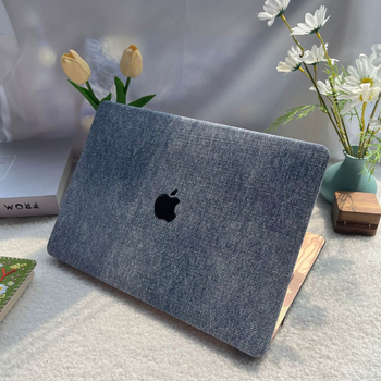 Zaštitni kućište za MacBook Pro i MacBook Air – denim uzorak, PU umjetna koža
