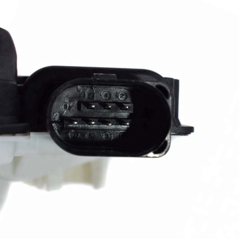 Priekšējais centrālais slēgšanas modulis (kreisais un labais) VW Lavida un Magotan – dzelzs-plastmasas, 1000 g, Šanhajas izcelsme