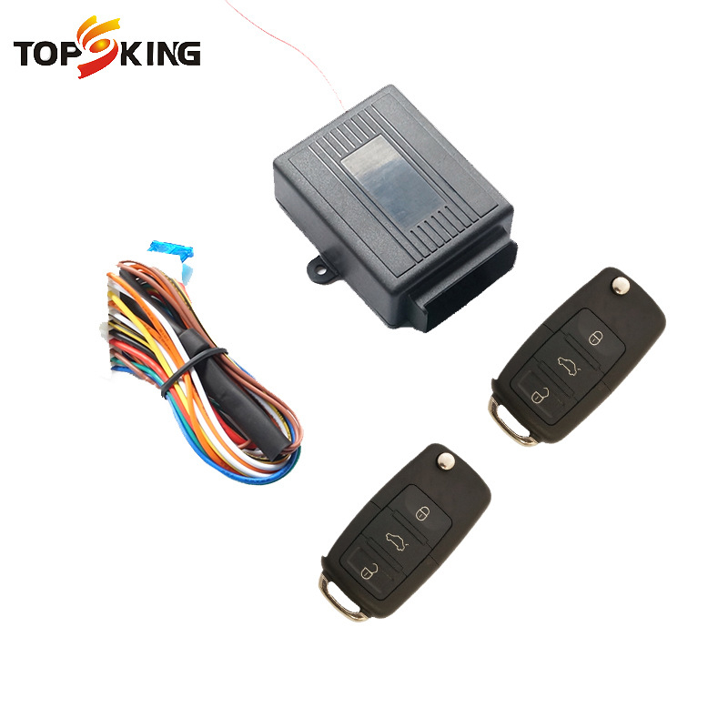 12V auto bezatslēgas sistēma ar centrālo slēgšanu, attālinātu bagāžnieka atvēršanu un logu pacēlāju integrāciju (ABS korpuss, 12V motors, 250 g)