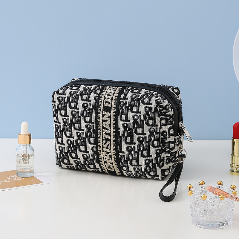 Kozmetička torbica od jacquard tkanine, višenamjenska, lagani luksuzni stil, pogodna za putovanja, model 2022042200101