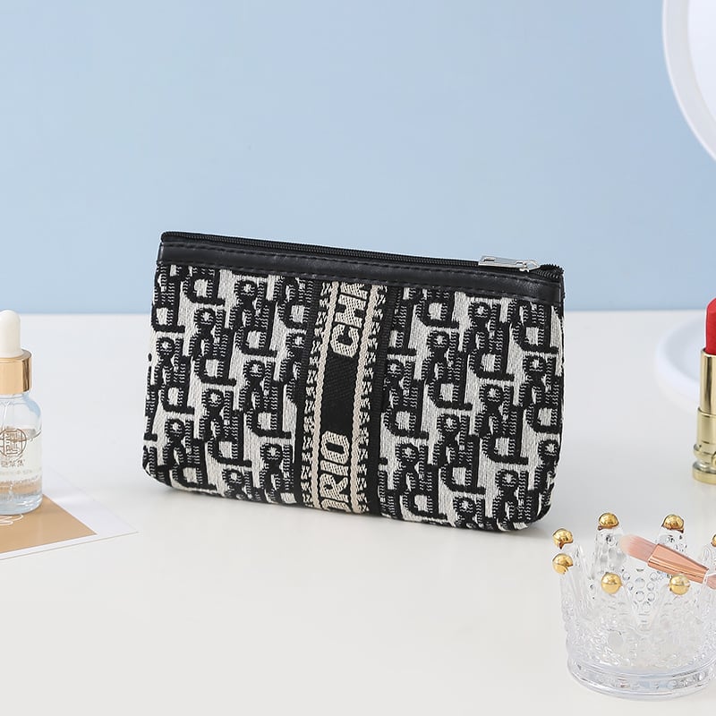Kozmetička torbica od jacquard tkanine, višenamjenska, lagani luksuzni stil, pogodna za putovanja, model 2022042200101