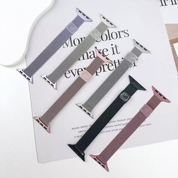 Apple Watch-hoz rozsdamentes acélból készült szíj, egyszerű stílus