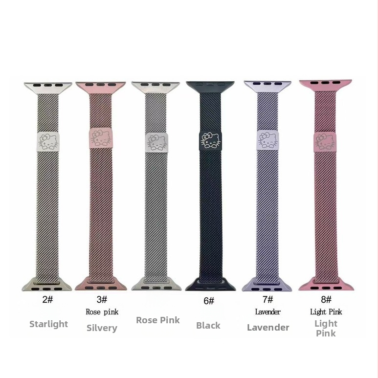 Apple Watchi jaoks roostevabast terasest kellarihm, lihtsa stiiliga