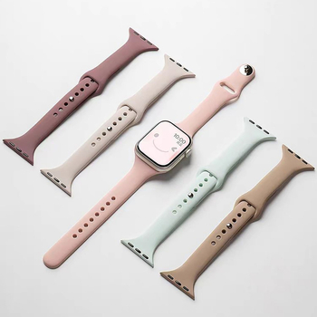 Silikonska narukvica za Apple Watch, kompatibilna sa Series 1–11, Ultra 1–3 i SE3, s kopčom na klik