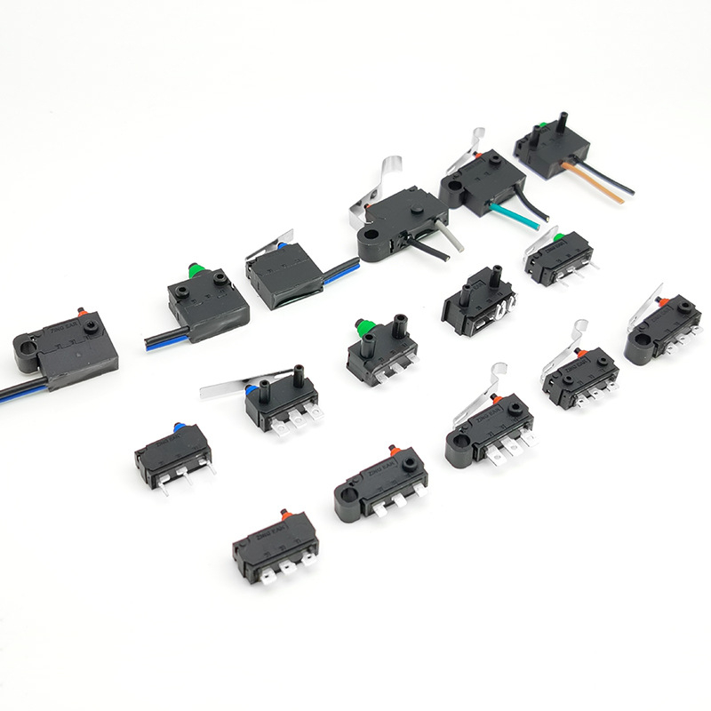 Zingear водоустойчиво микро превключвател за автомобилен багажник с централно заключване (500 000 цикъла; UL, CQC, ENEC сертифицирани; 36V и по-малко)