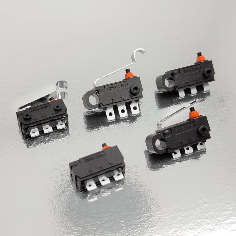 Zingear водоустойчиво микро превключвател за автомобилен багажник с централно заключване (500 000 цикъла; UL, CQC, ENEC сертифицирани; 36V и по-малко)