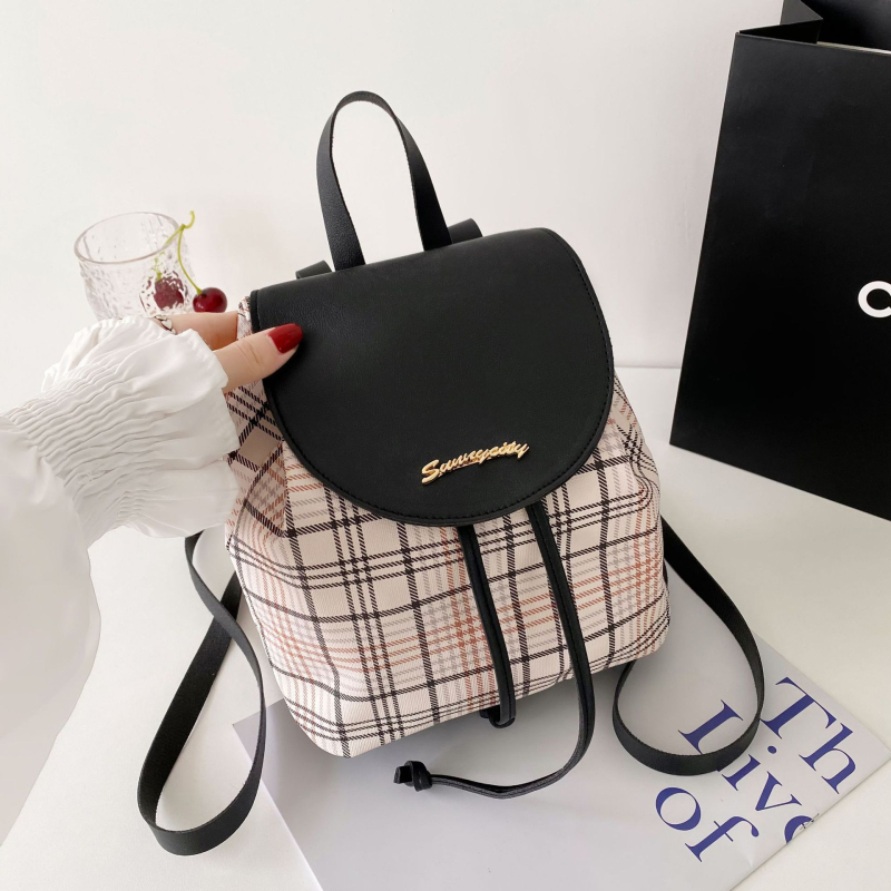 Mini bucket ruksak s poklopcem, PU materijal, protiv krađe, unutarnja pretinica za mobitel