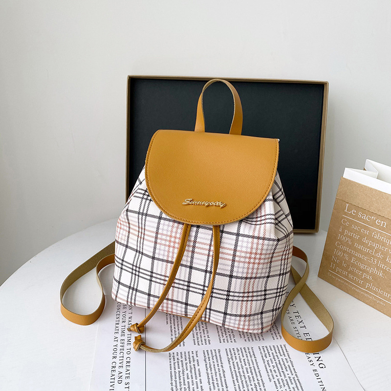 Mini bucket ruksak s poklopcem, PU materijal, protiv krađe, unutarnja pretinica za mobitel