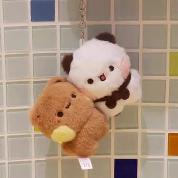 Plüss pár pár baba kulcstartóhoz vagy hátizsákhoz — kristályosan ultra‑puha plüss, töltés PP pamut, 15–35 éveseknek, 3C kategória: agyag játékok 14 alatt