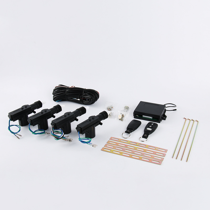 12V universāls automobiļa centrālais aizslēgs ar tālvadību un bezatslēgas pieeju • vara motors • bezšuvju metināšana • elektriskā dzīves ilgums virs 100000 ciklu • piemērots automobiļiem, jauninātas enerģijas transportlīdzekļiem un zemas ātruma elektriskaj