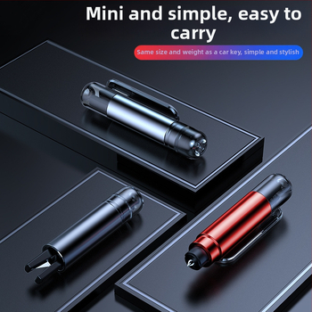 Automobilio lango laužiklis — skubios evakuacijos įrankis, aliuminio lydinys + ABS + plienas, 100 g, kilmė Zhejiang