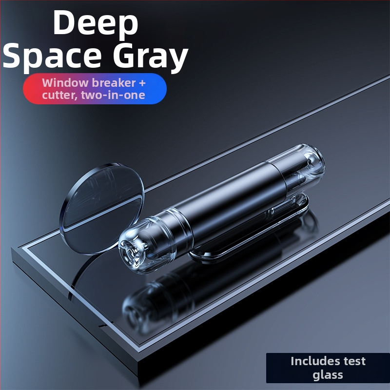 Automobilio lango laužiklis — skubios evakuacijos įrankis, aliuminio lydinys + ABS + plienas, 100 g, kilmė Zhejiang