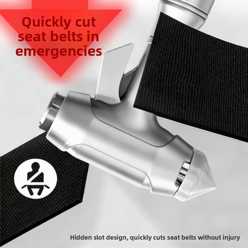 Automašīnas drošības āmurs, aluminija sakausējums, svars 0,2 kg, pielāgojams