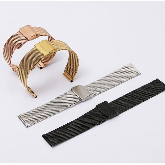 Remen za sat od nehrđajućeg čelika — elegantan, minimalistički, svestran stil, proljeće 2025