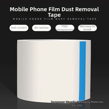 PE film na odstraňovanie prachu z obrazoviek – páska na čistenie odtlačkov prstov a prachu, akrylové lepidlo, hrúbka 0,05–0,15 mm, pre všetky elektronické obrazovky