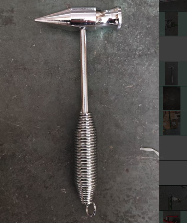 Automobilski sigurnosni čekić s razbijačem stakla i funkcijom evakuacije, ugljikova čelika