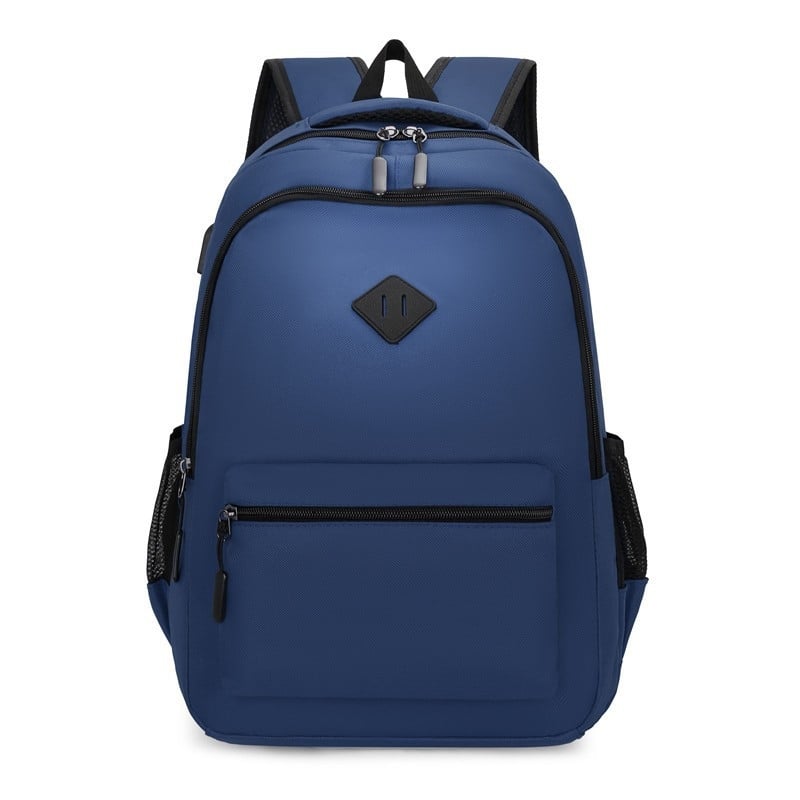 Uniszex hátizsák, szabadidős utazáshoz, 20–35 L kapacitás, 15 hüvelykes laptop rekesz, poliészter, ergonómikus hátsó panel