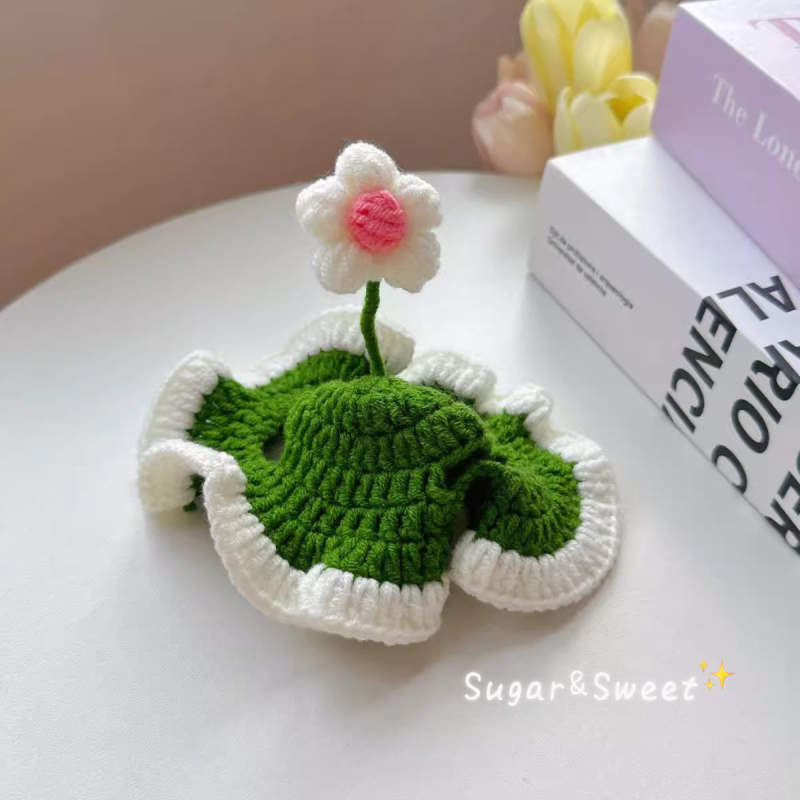 Шапка за котки от вълна, ръчно плетена, модерен минималистичен стил, подходяща за подарък на домашен любимец