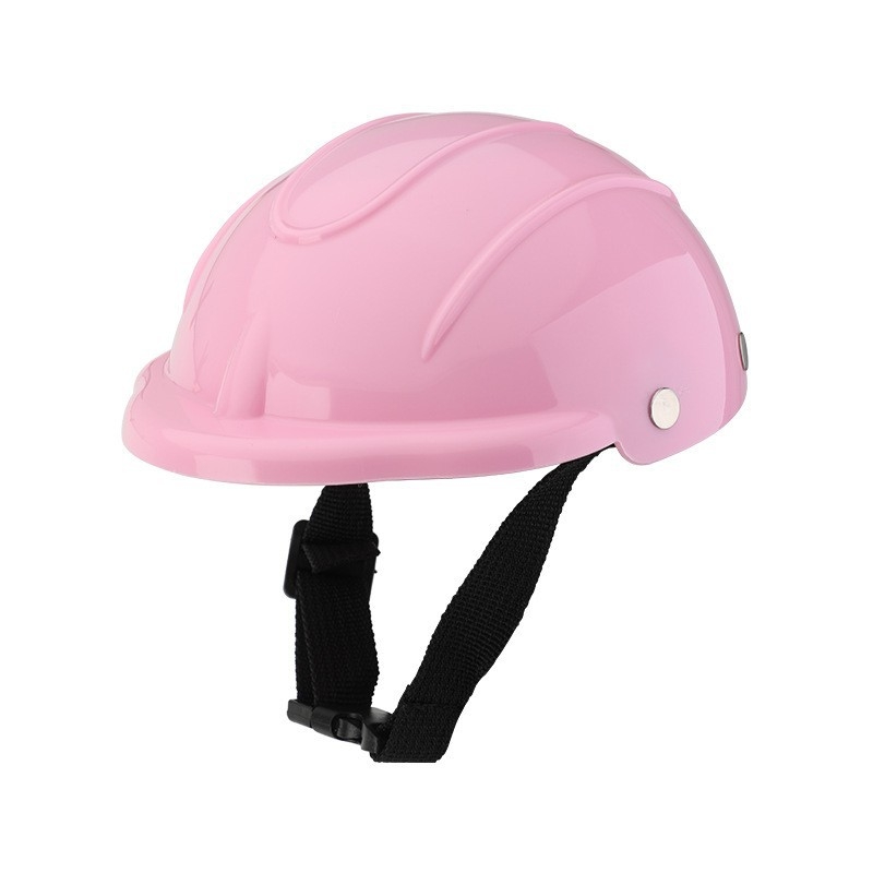 Kaciga za kućne ljubimce za mačke i pse – monokromatska plastika, twill tkanina, lakirana površina, pogodna za četiri sezone, opušten stil