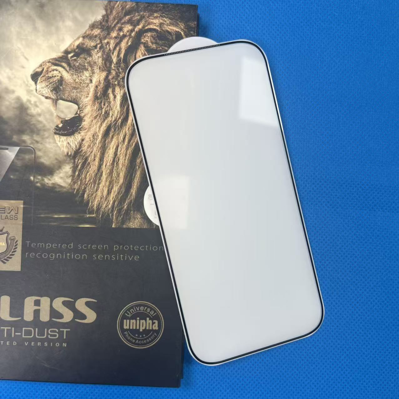 Protecție ecran față din sticla temperată pentru iPhone 17 — HD, Anti-amprente, Rezistent la căderi, Acoperire completă, Auto-reparare